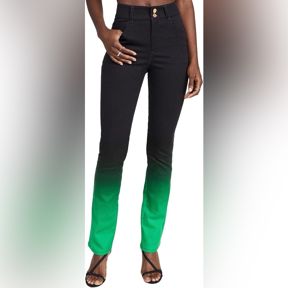 NWT‎ BRUCE GLEN PRINTED JEANS 0
